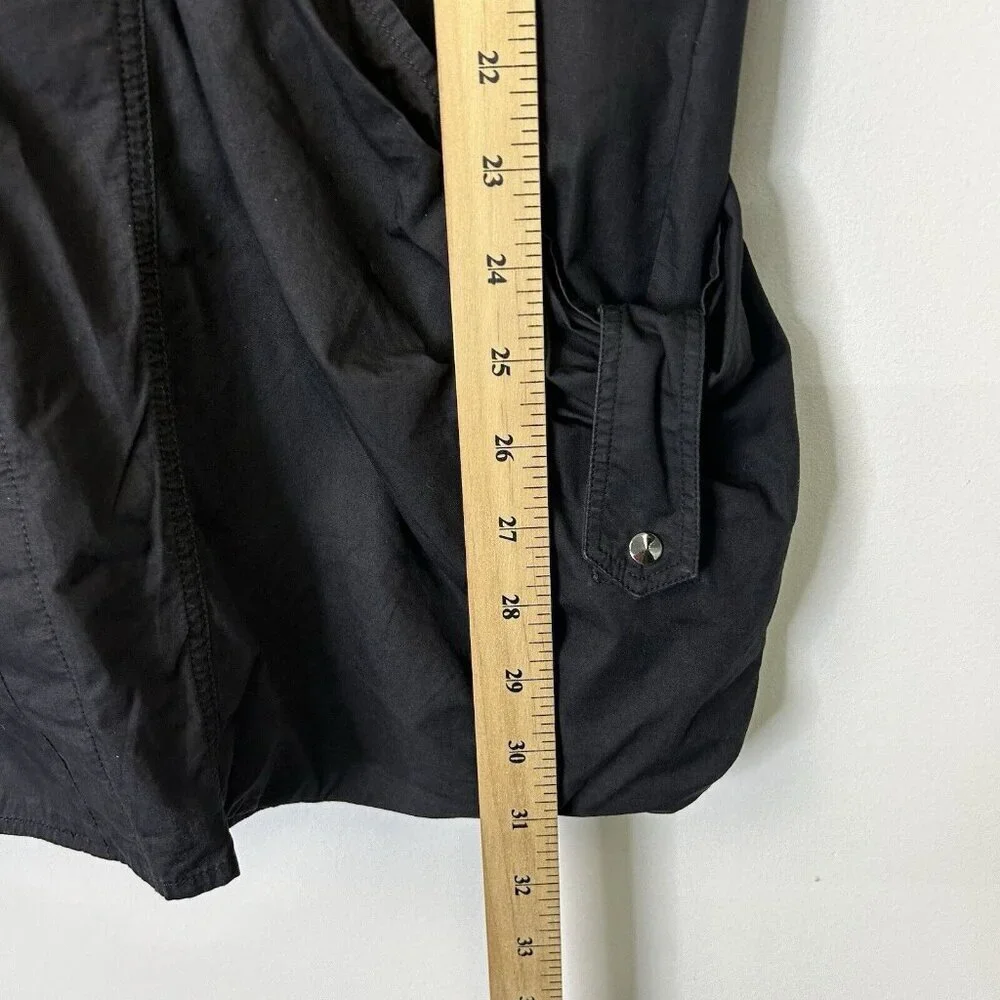 Anne‎ Fontaine Black Jacket Womens Size 42 US 10 - Picture 8 of 10